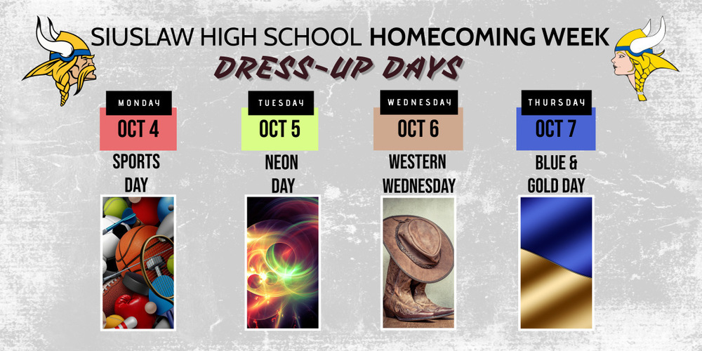 SHS Homecoming Dress-Up Days begin Monday, Oct. 4