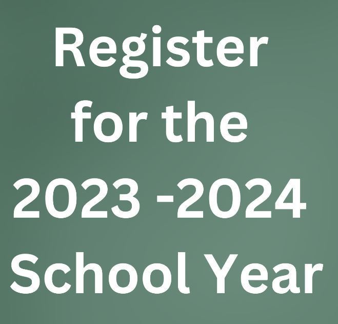 Register for the 2023-2024 School Year