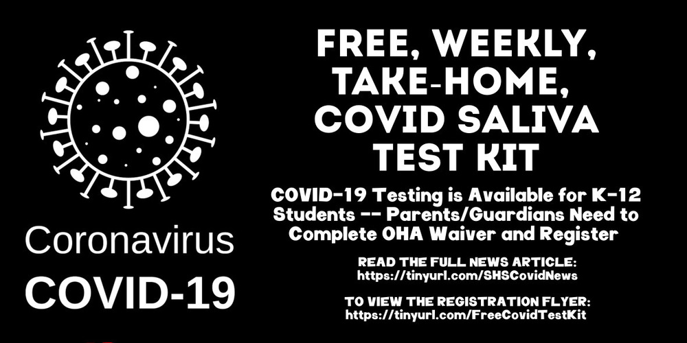 Free Covid Testing for K-12 Students