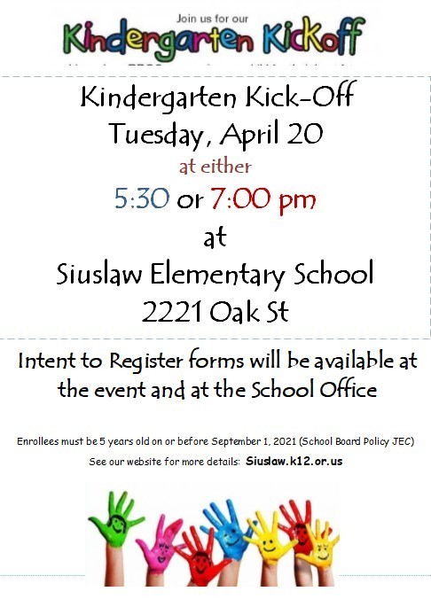 KINDERGARTEN KICKOFF