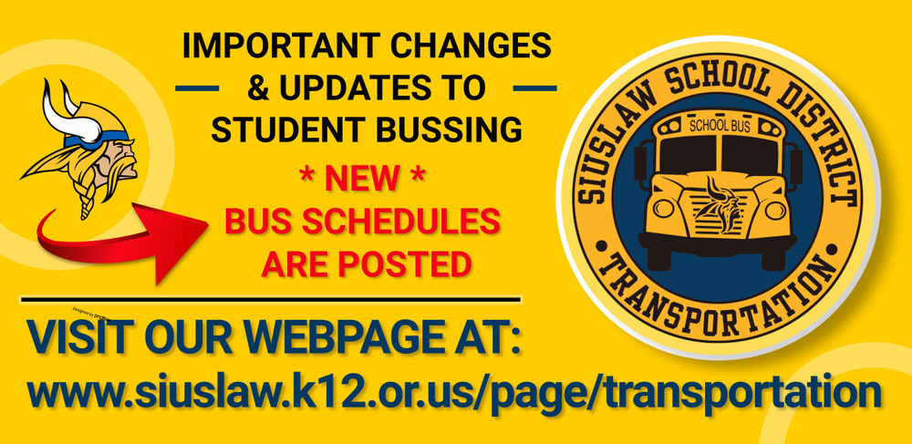 Sign Important Changes to Bussing