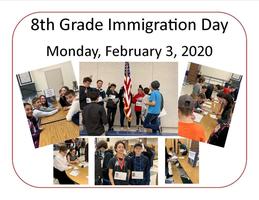 8th Grade Immigration Day