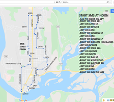 Graduate Parade Map