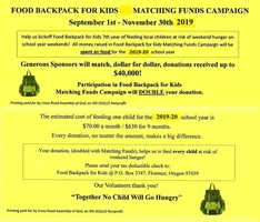2nd Annual Donation Campaign